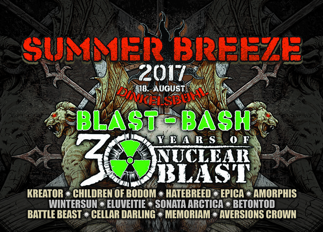 Nuclear Blast announces 30th anniversary day at Summer Breeze!