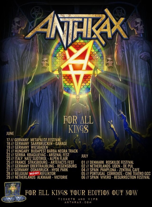 Anthrax release digital 2-track single