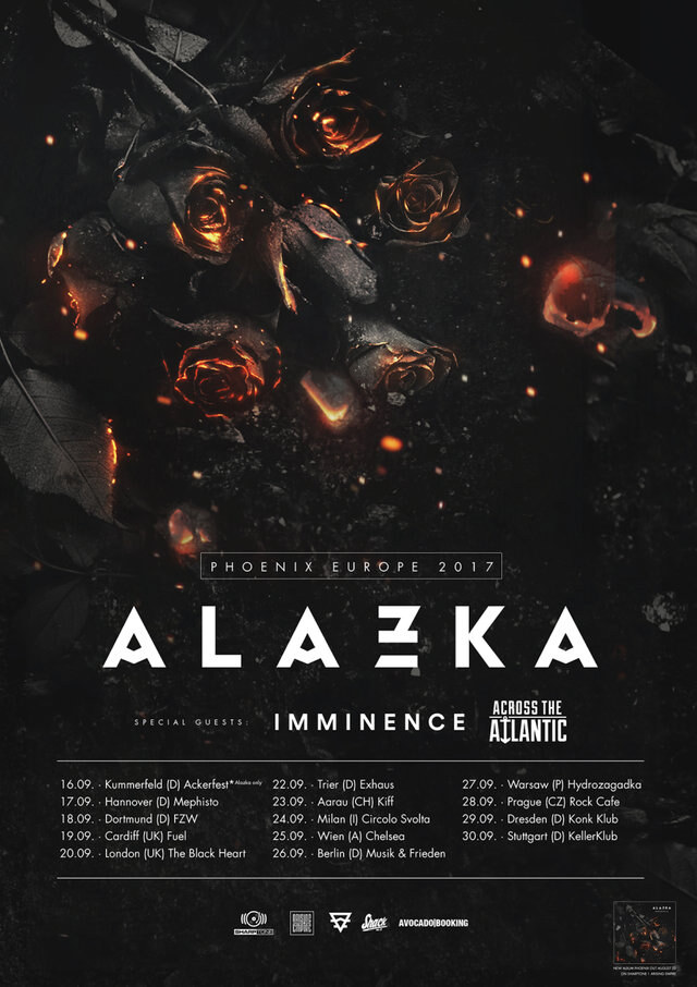 Alazka announce »Phoenix« Europe 2017 tour