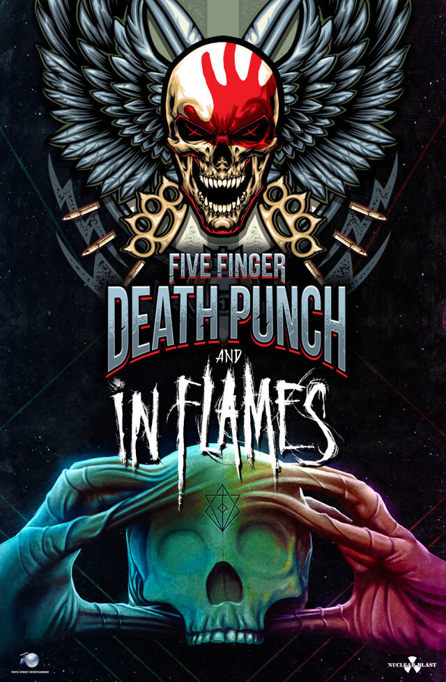 In Flames announce arena tour with Five Finger Death Punch