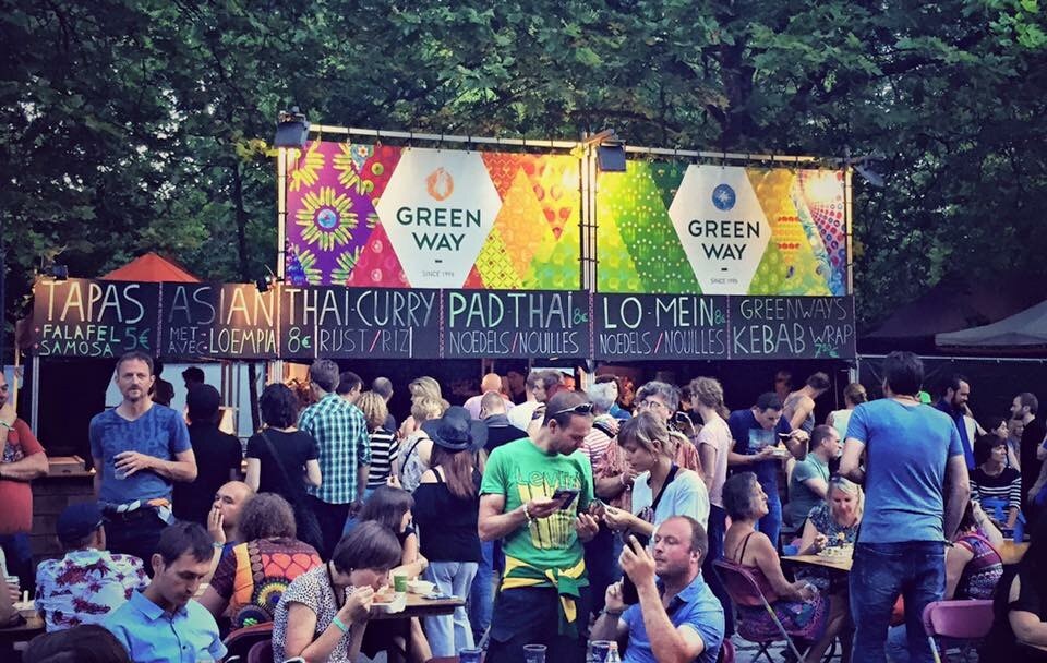 Greenway Vegetarisch én gezond festivalfood op de grootste Belgische muziekfestivals