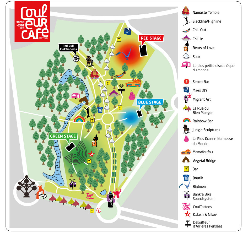 Couleur Café 2017, what’s new? De verfrissende elementen van het warmste festival van deze zomer! 