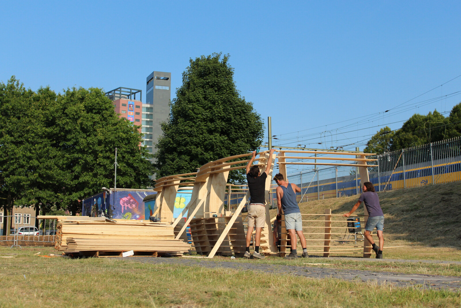 Opbouw Festival Mundial van start!
