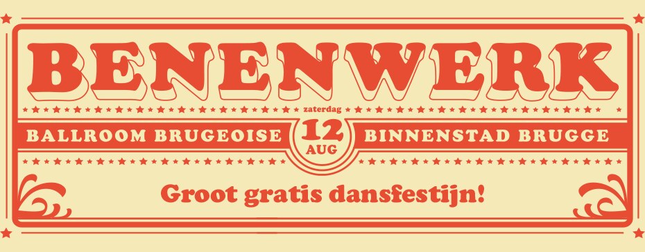 Benenwerk 'Ballroom Brugeoise' - Groot gratis dansfestijn