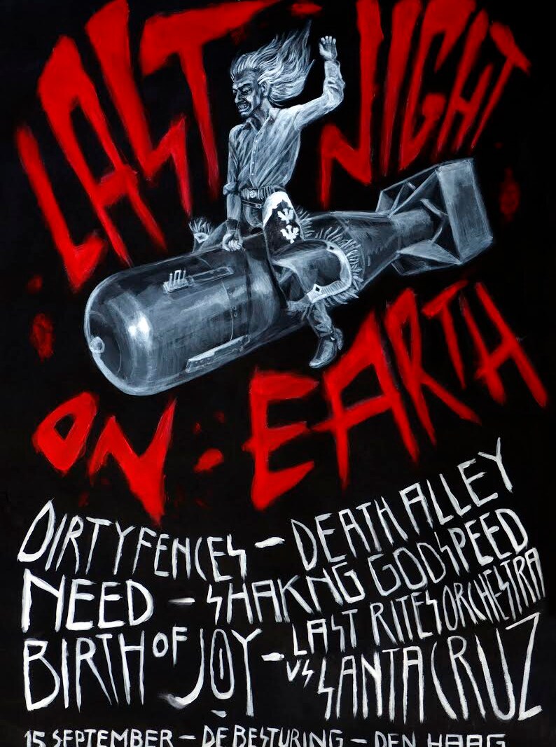 De Mars op de Nacht trekt naar de Hofstad: Last Night On Earth - The Hague