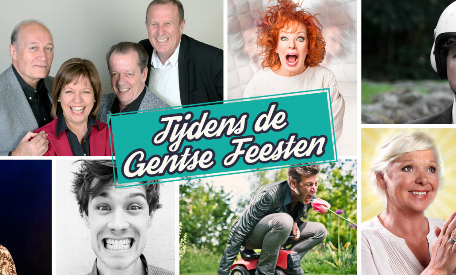Comedytoppers tijdens de Gentse Feesten