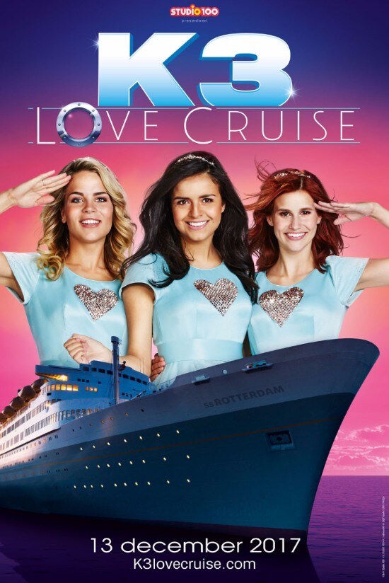 Complete cast K3 Love Cruise bekend gemaakt op filmset