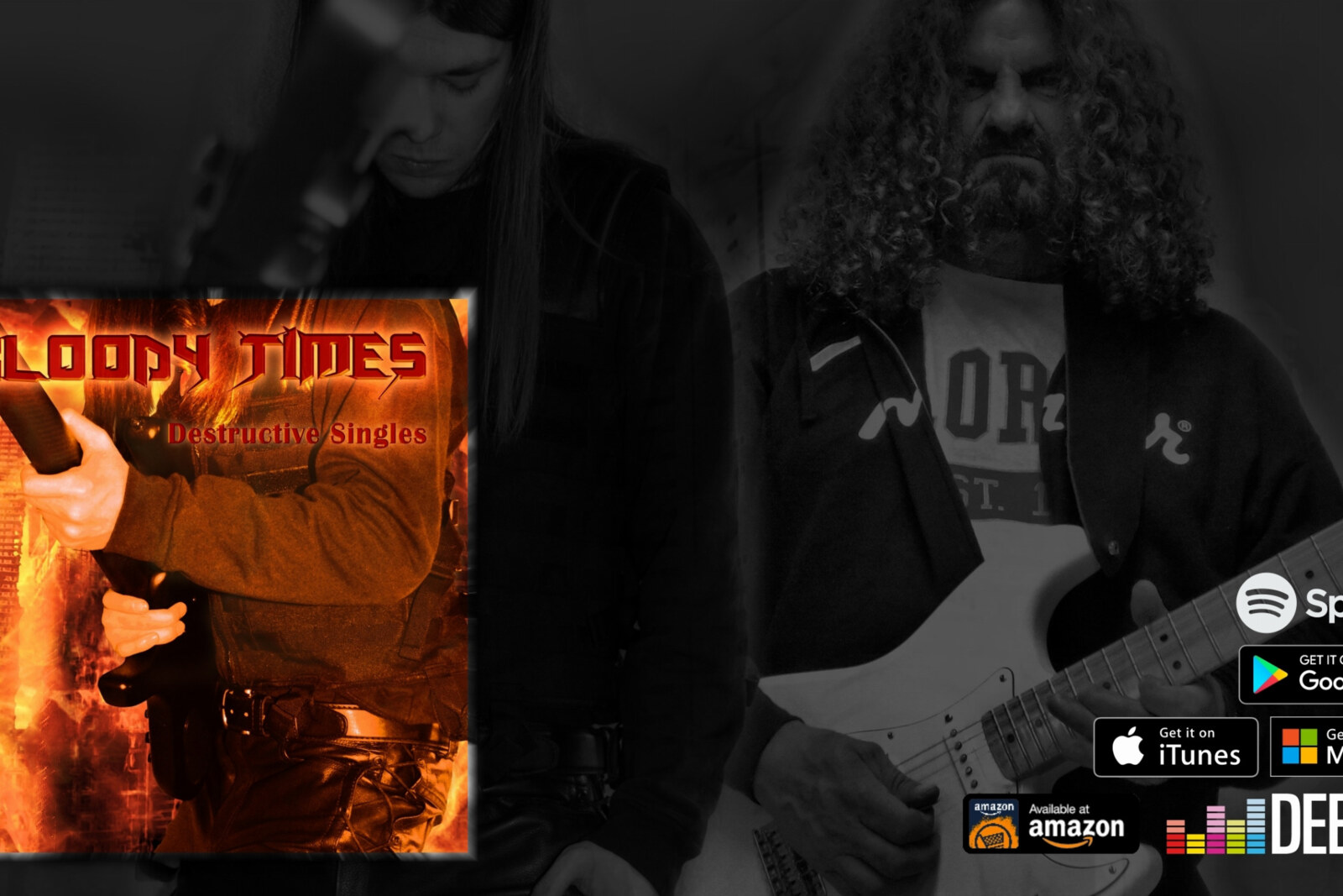Heavy Metallers Bloody Times set release date for "Destructive Singles"