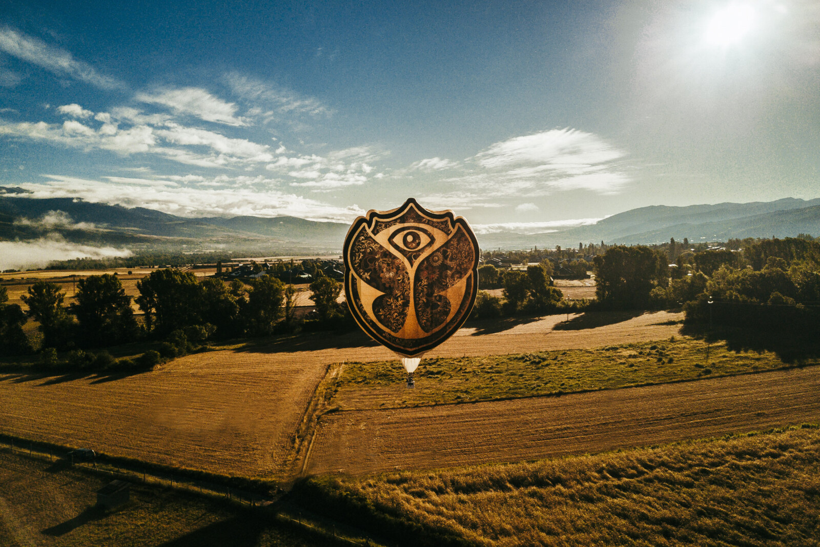 Zephyr, the Tomorrowland Hot Air Balloon, vliegt heel de zomer lang in Ibiza