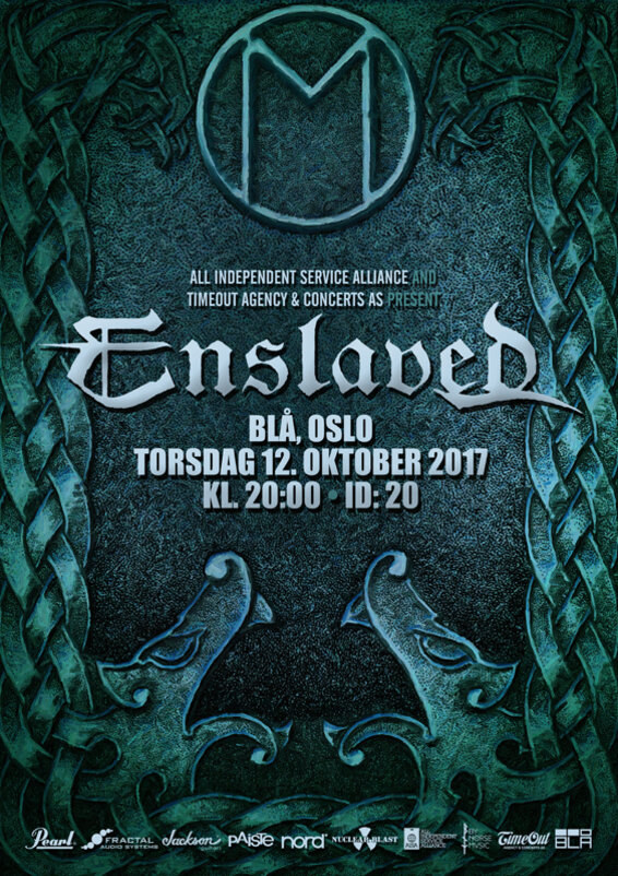Enslaved announce exclusive Norwegian album release shows