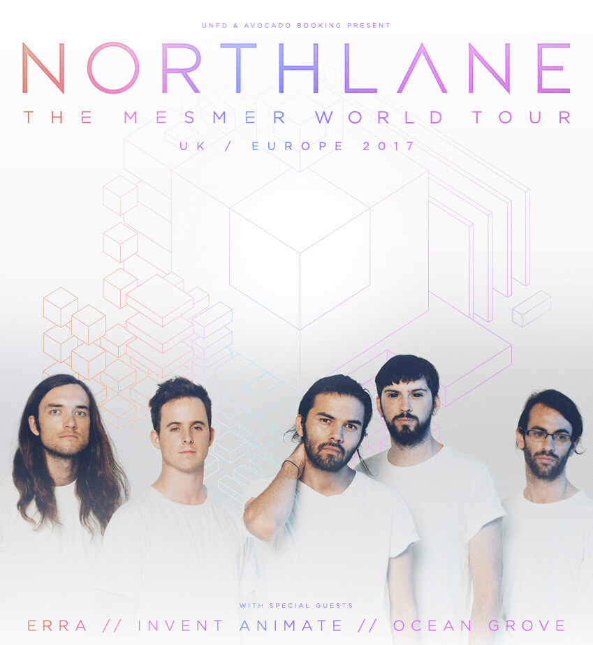 Northlane headlining The Mesmer World Tour