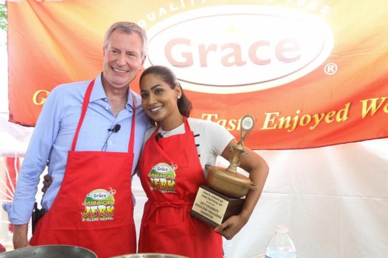 New York’s 7th Annual Staging of the Grace Jamaican Jerk Festival was a Success with Superb Performances, Great Food and Activities.
