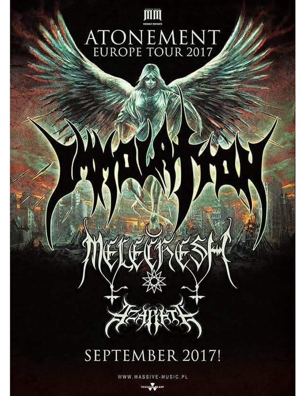 Immolation to tour Europe with Melanchesh and Azarath