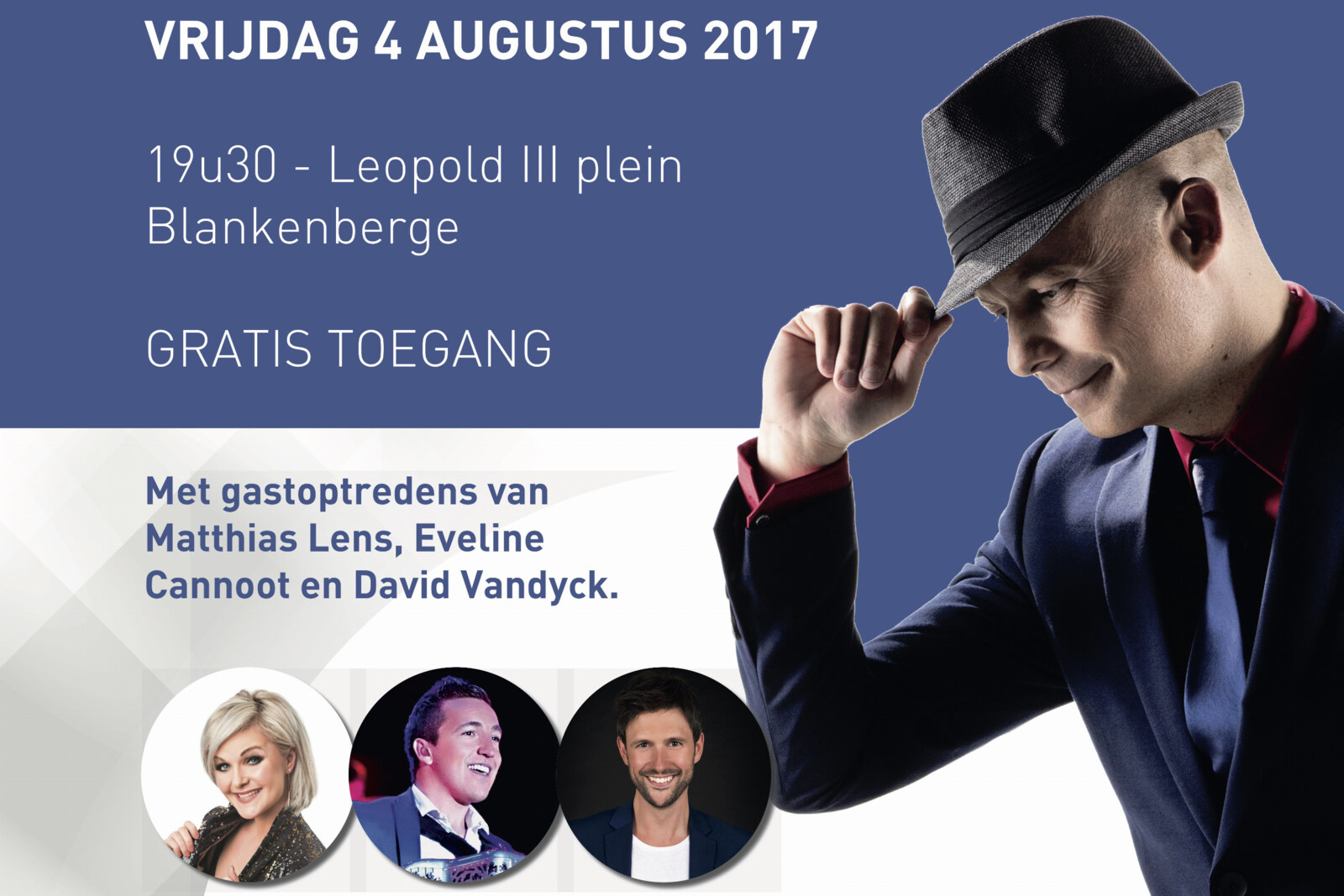 Wim Leys - Ik voel me goed - concert in Blankenberge