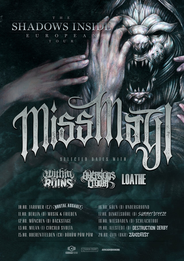 Miss May I: European summer tour kicks off today!