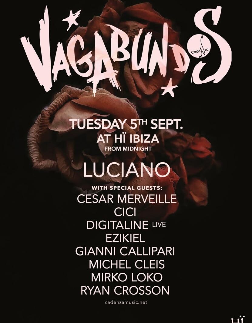 Luciano’s Vagabundos takes on Hï Ibiza for one night only