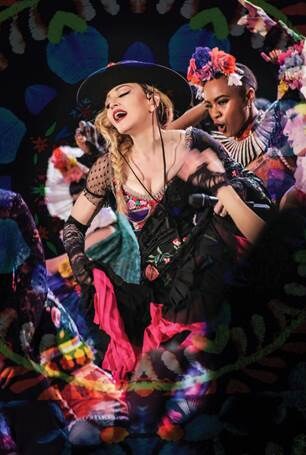 Madonna: Rebel Heart Tour concert film/cd and live version 'Material Girl'