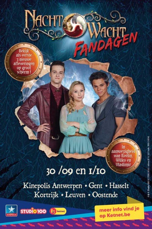 Beleef de Nachtwacht Fandagen in Kinepolis op 30/09 en 1/10!