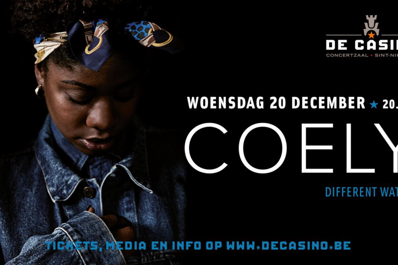 Coely komt naar De Casino