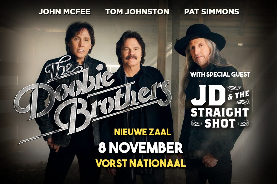  The Doobie Brothers op 8 november in Vorst Nationaal