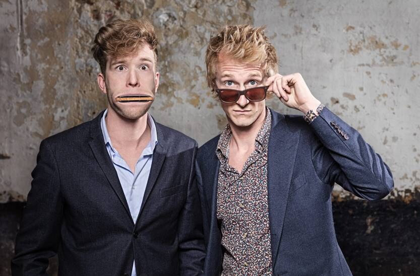 Mathieu & Guillaume stellen nieuw album letterlijk in stilte voor met een ‘silent pop-up concert