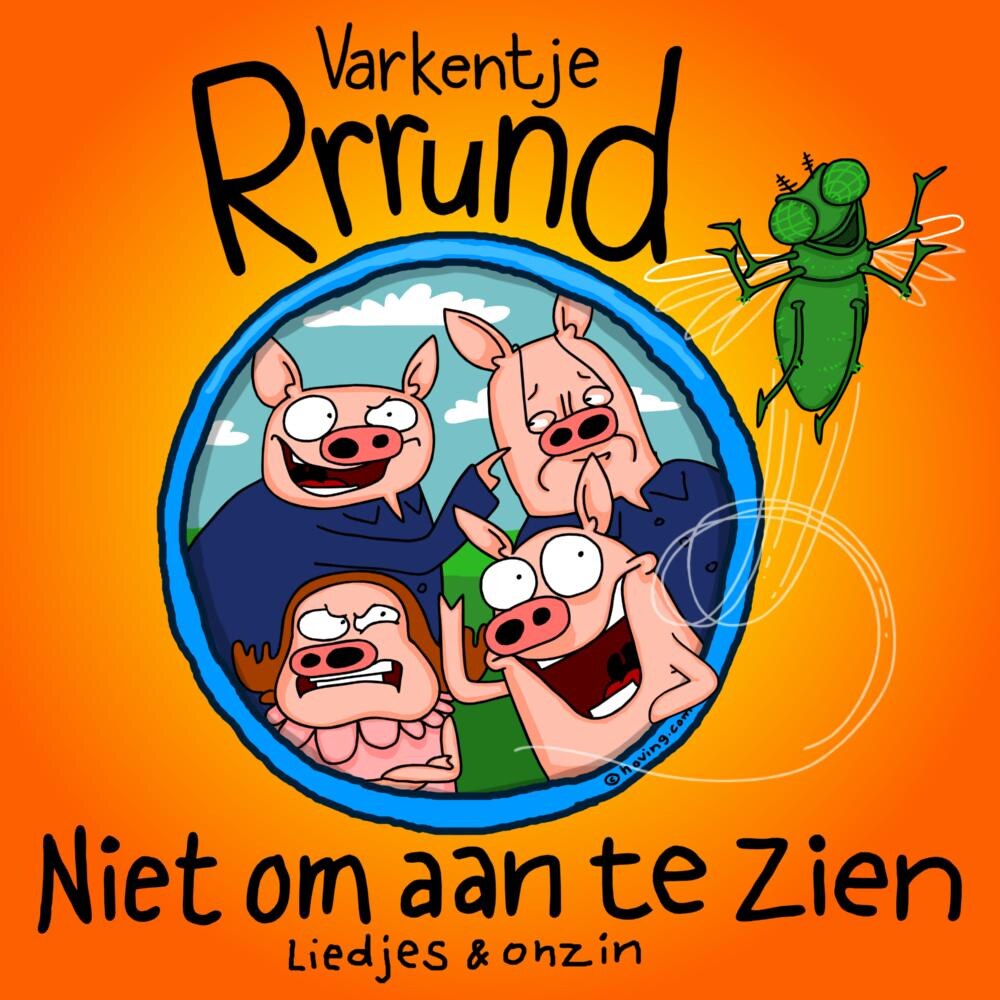 Suburban Records tekent tekenfilmfiguur Varkentje Rund!