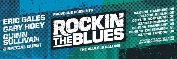 The Mascot Label Group launch ROCKIN‘ THE BLUES 2018 Tour