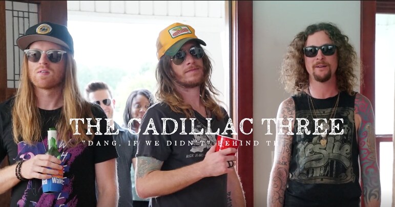 The Cadillac Three release behind-the-scenes video for 'Dang If We Didn't' 