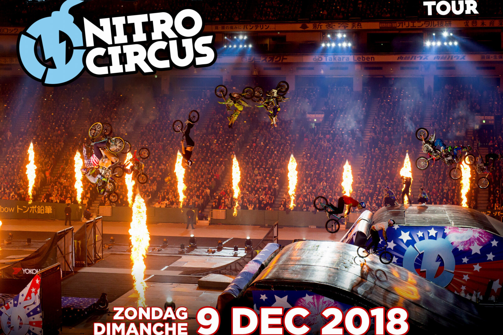 Nitro Circus keert met nieuwe 'You Got This'-tour op 9 december 2018 terug naar Antwerps Sporptaleis.