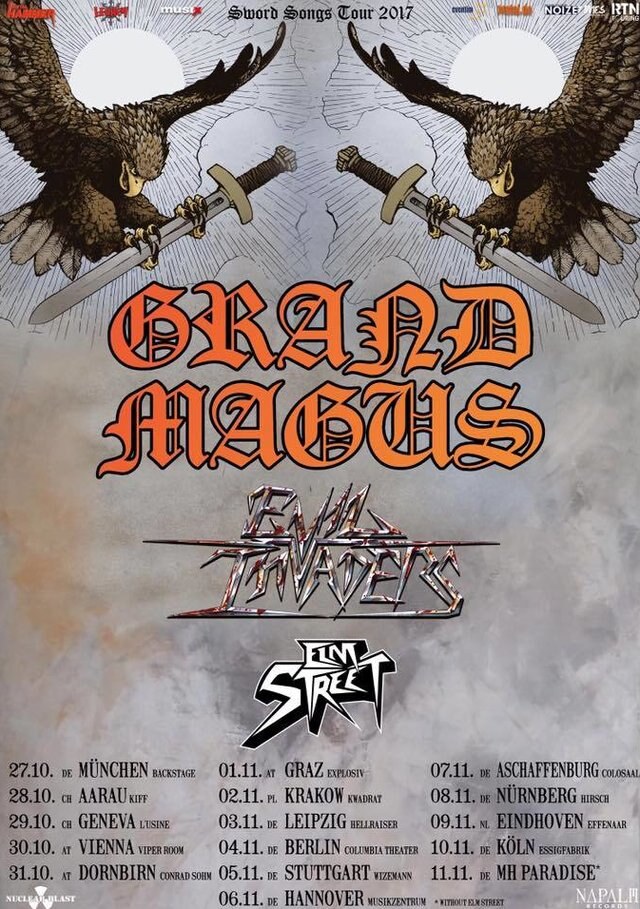 Grand Magus unveil trailer for forthcoming European headline run!