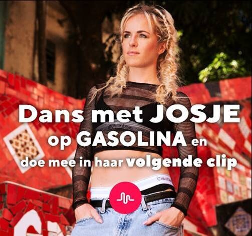 Josje lanceert de #GasolinaDanceChallenge