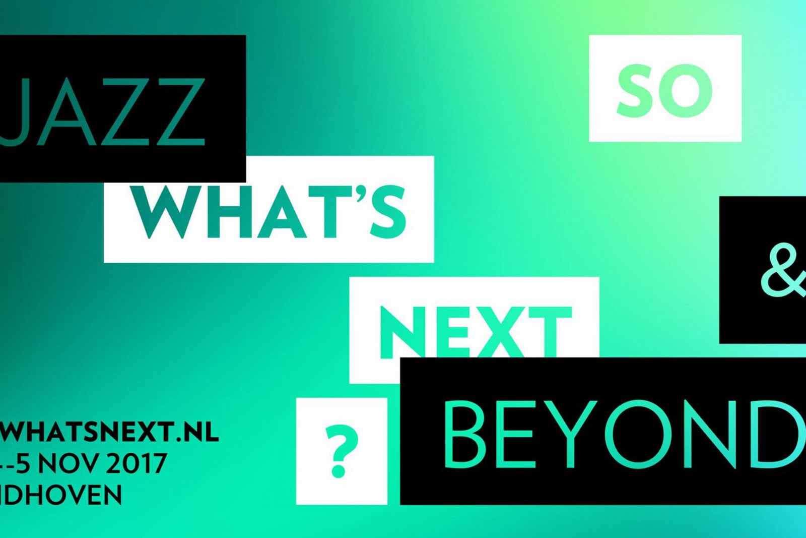Programma So Whats Next? 3-4-5 november 2017 compleet