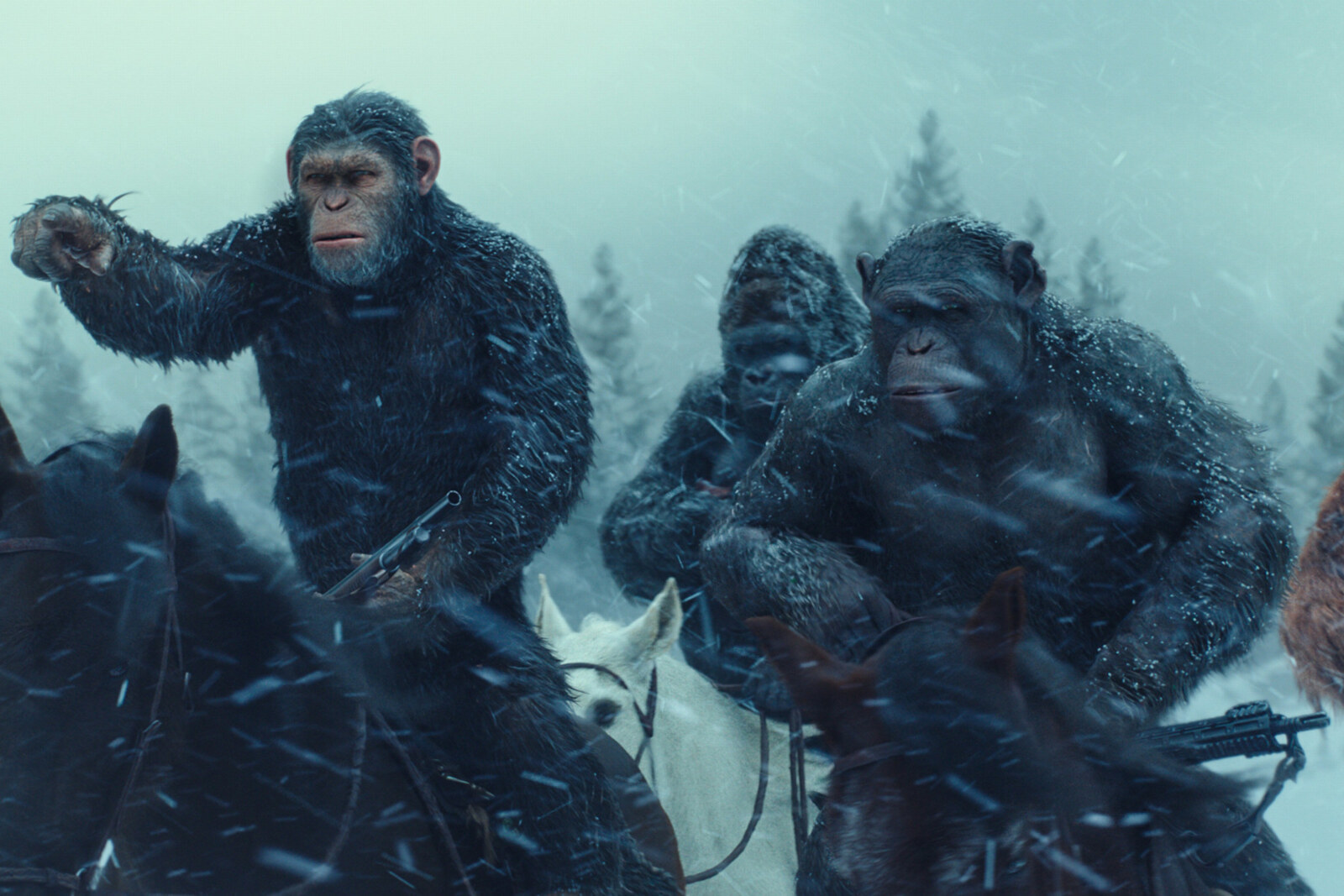 Emotionele en spectaculaire strijd in War for the Planet of the Apes