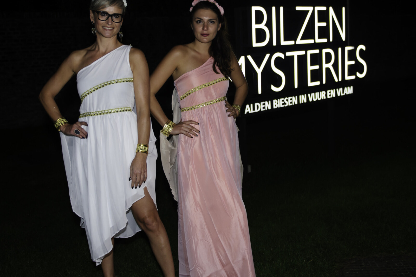 Nasrien Cnops, Annemie Ramaekers en Ketnet-wrapster Sarah Mouhamou kleuren dit najaar de BV-nimfenavonden op Bilzen Mysteries