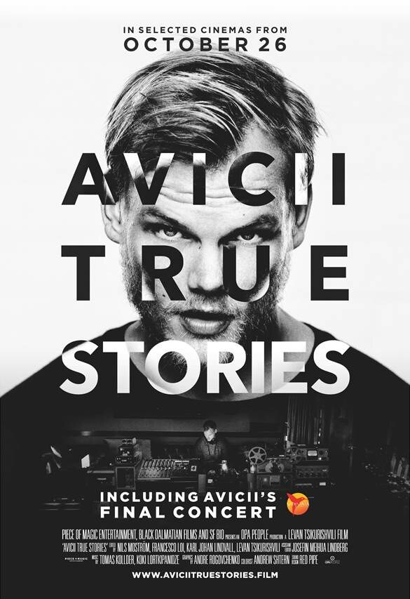 Avicii: True Stories in cinemas October 26