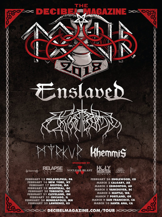 Enslaved reveal chart entries!