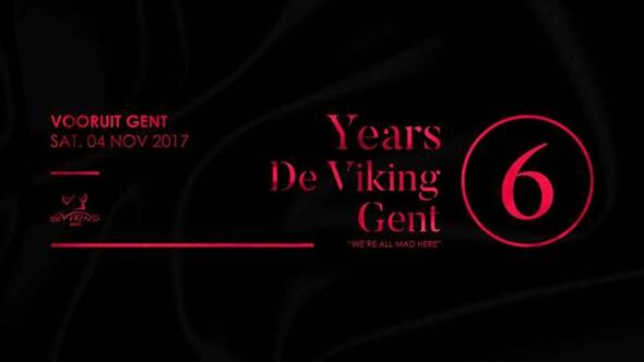 De Viking Gent viert 6de verjaardag  met XXL editie in de Concertzaal van de Vooruit! 
