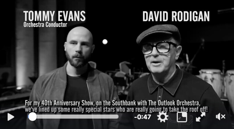 David Rodigan + The Outlook Orchestra: Selector and curator marks forty years in the business