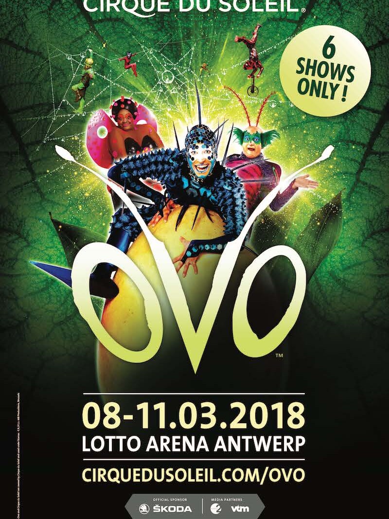 OVO komt naar Antwerpen van 8 tot 11 maart 2018