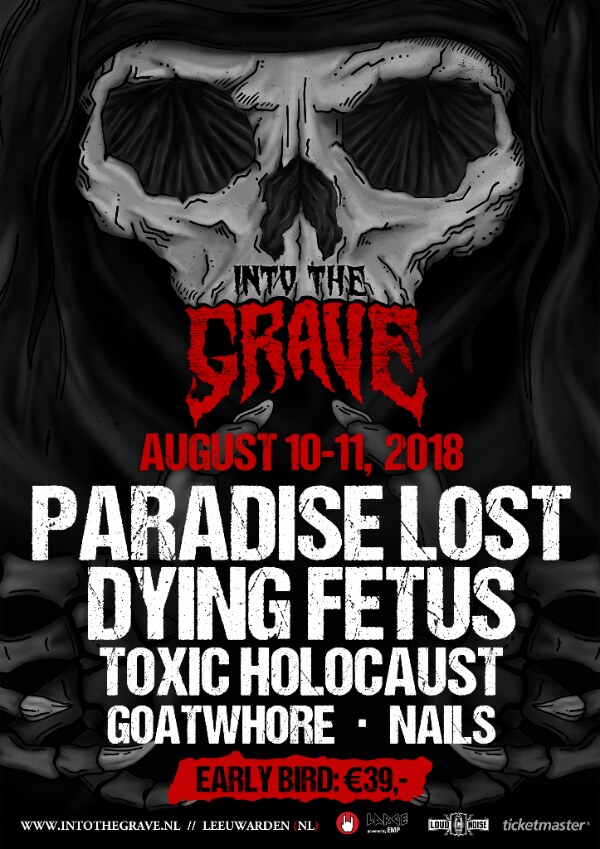 Eerste namen Into The Grave 2018 bekend