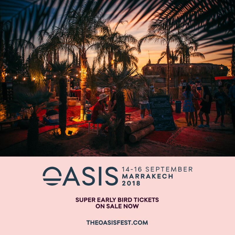 Morocco's Oasis Festival sets dates for 2018 and shares 2017 aftermovie