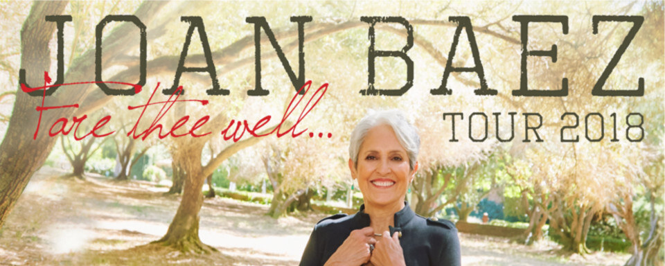 Joan Baez geeft afscheidsconcert in BOZAR op 21 mei