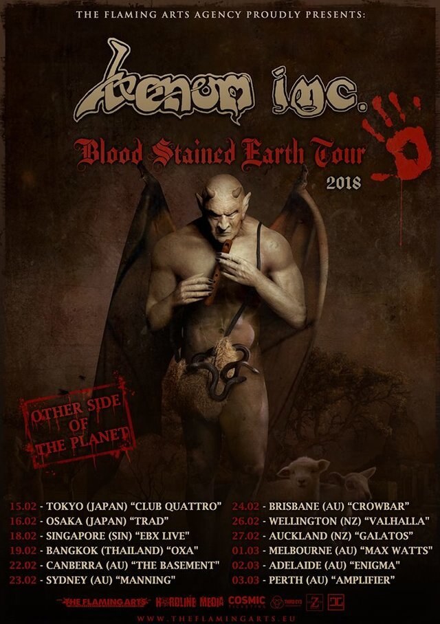 Venom Inc. for the first time in Australia, New Zealand and Asia!
