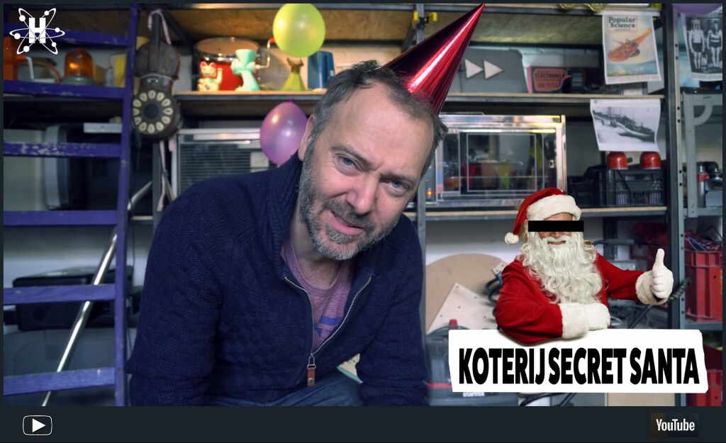 Henk Rijckaert lanceert 'Koterij Secret Santa'