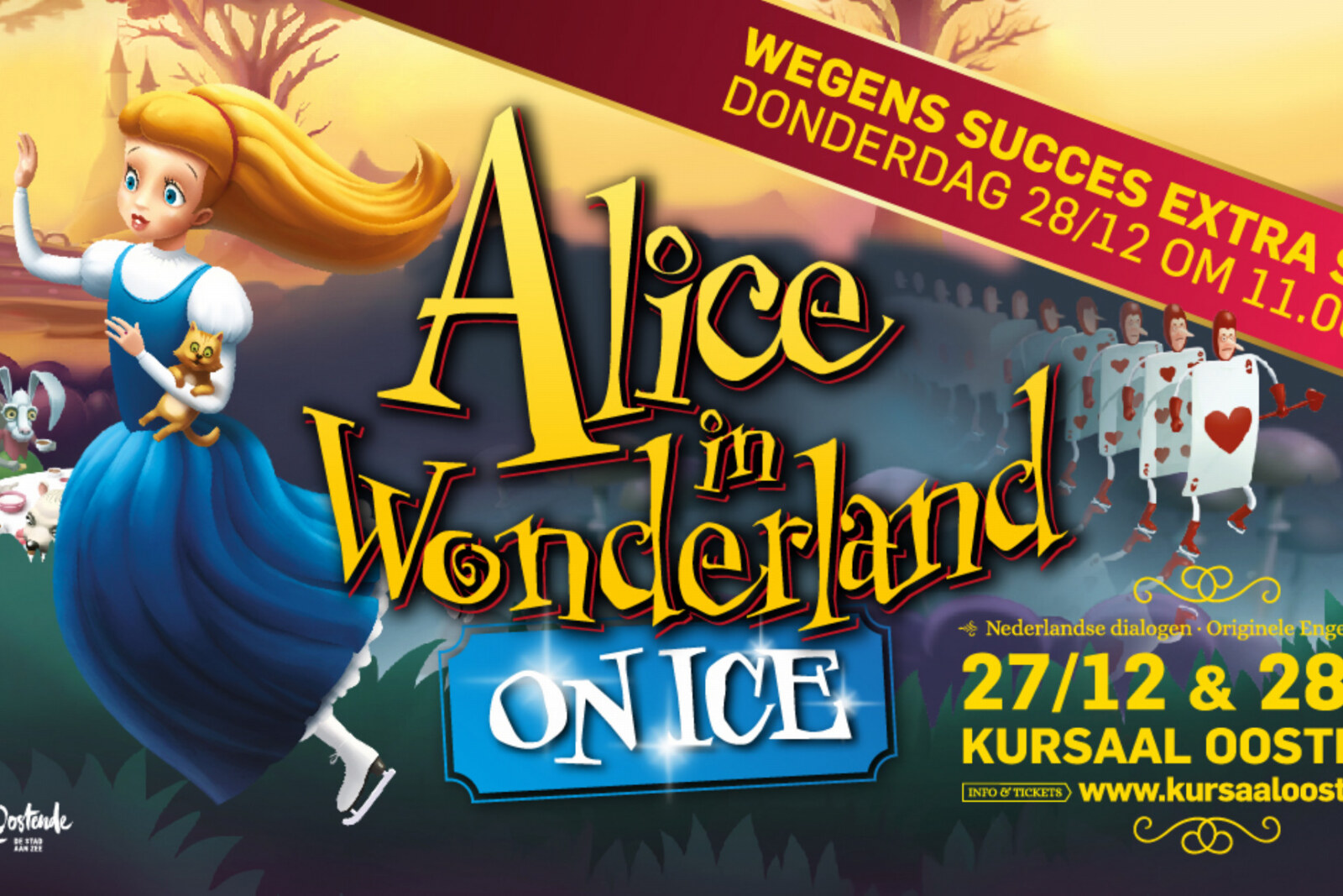 Wegens succes extra show in verkoop van Alice in Wonderland
