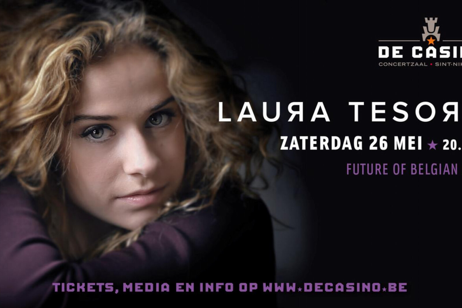 Laura Tesoro komt naar De Casino