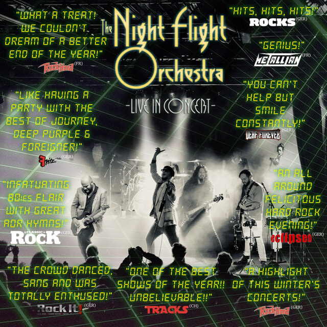 The Night Flight Orchestra end first tour leaving people speechless