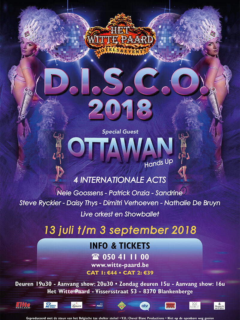Zomershow D.I.S.C.O. 2018: you can really taste the disco!