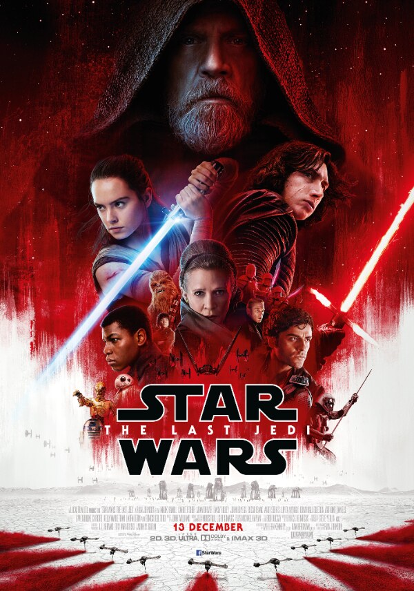 Star Wars: The Last Jedi haalde reeds 500.000 Belgen naar de bioscoop! 