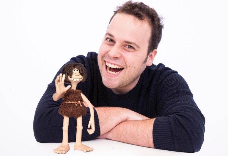 Eva De Roo en Sander Gillis zorgen voor de stemmen in Early Man